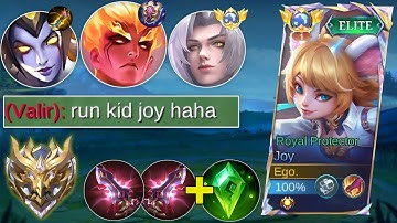 HOW TO DEAL AGAINST COUNTER DEFENCE ITEM HEROES?! | JOY MYTHICAL IMMORTAL RANK GAMEPLAY MLBB
