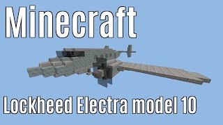 Minecraft Lockheed model 10 Electra screenshot 4