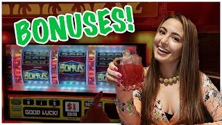 AWESOME Jin Long 888 Slot Machine Bonuses! | Lady Luck HQ screenshot 2