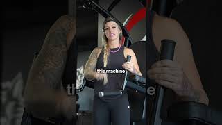 How to use a hanging leg raise machine