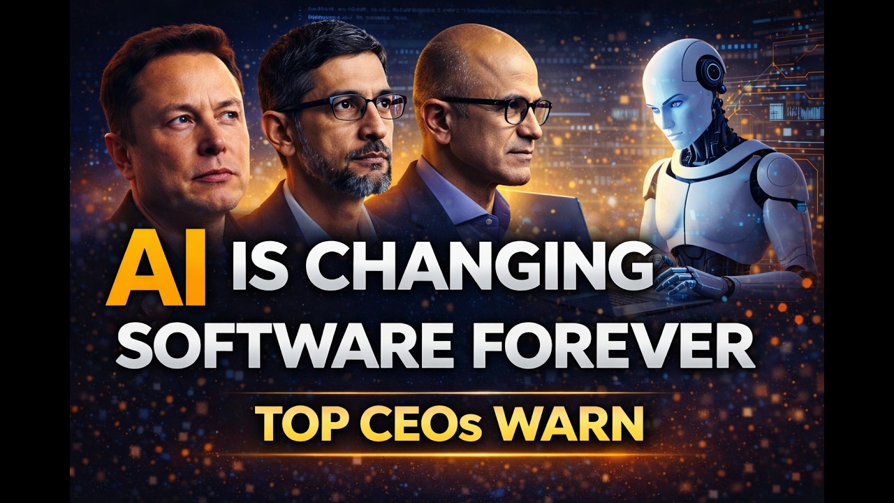 AI Is Replacing Software Engineers? Top CEOs Reveal The Truth - YouTube