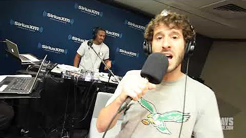 Lil Dicky Performs "Lemme Freak" in Heather B and Tracy G Lap Live In Studio for Concert Series