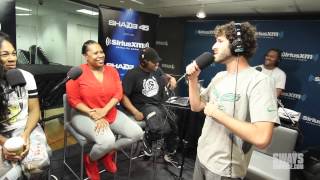 Lil Dicky Performs 'Lemme Freak' in Heather B and Tracy G Lap Live In Studio for Concert Series