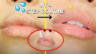 How To Get Soft Pink Lips At Home | NO MAKEUP NEEDED screenshot 4