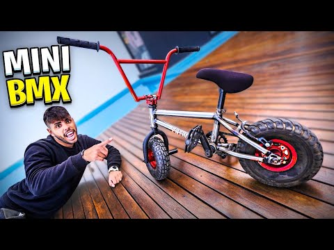 COMPREI UMA BIKE MUITO RARA * mini bmx profissional *