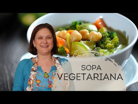 Video: Cómo Hacer Una Sopa Vegetariana