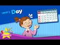 Theme 3. Day - What day is it? It's Monday. | ESL Song & Story - Learning English for Kids