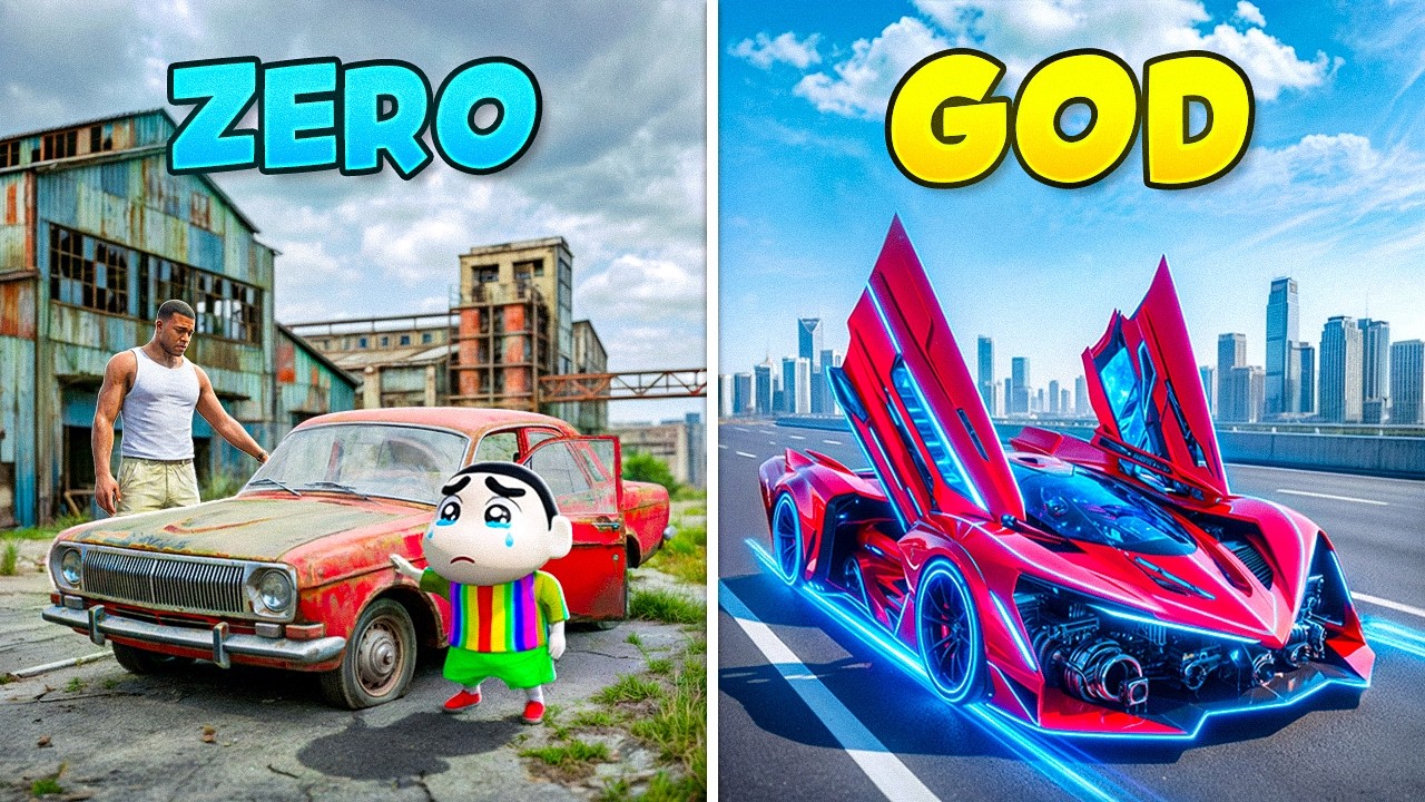 Franklin Upgrades His Noob Car to God Car! | GTA 5 Bangla Gameplay