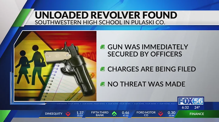 Southwestern High School student faces charges after allegedly bringing gun to school