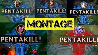 Best Pentakill Montage 1Darius, Zed, Yasuo, Tristana, Jinx Plays