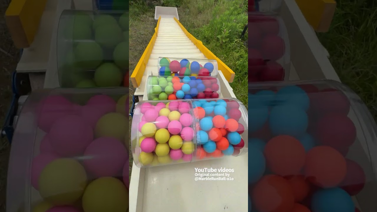 Marble Run. Vol. 44 (Bumpy Road Course) #ASMR