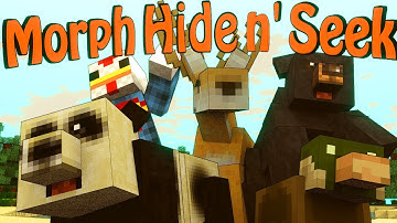 Minecraft Mods | MORPH HIDE AND SEEK - Mo