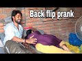 Back flip prank   deepak express vlog