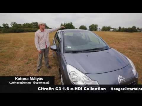 Citroën C3 1.6 E-HDi Collection Teszt