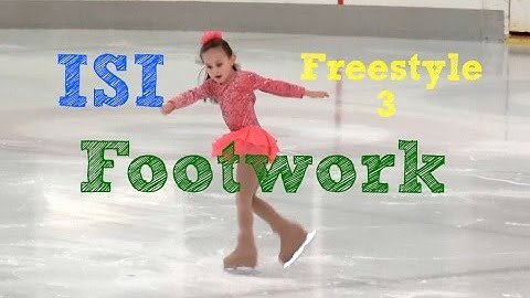 ISI Freestyle 3 Footwork at the Ice Chalet