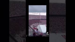 OHIO STATE MOM RUNS AHEAD TO JUMP FROM STADIUM #shorts