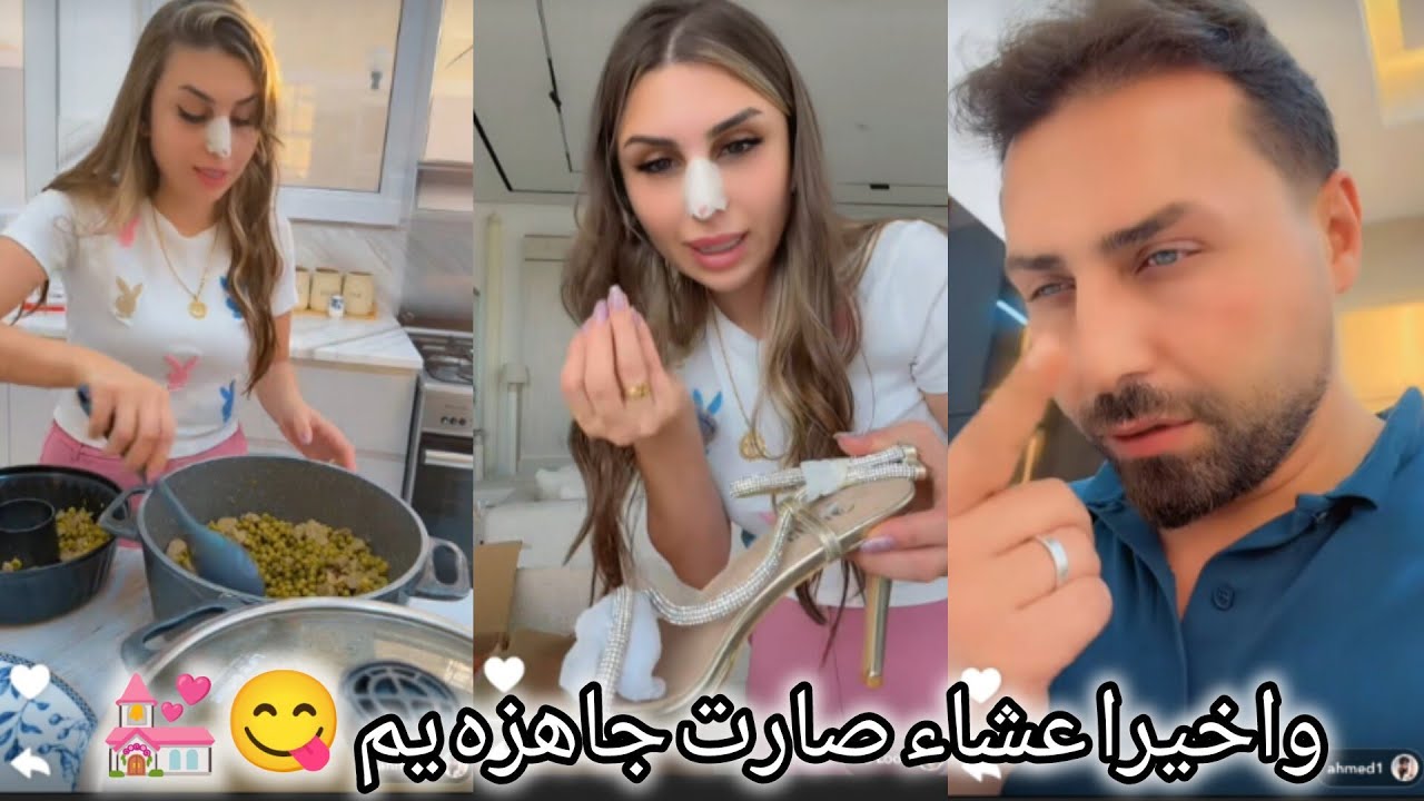 ريتشو وننوش _ واخيرا فرحه ريتشو عشانه صارت جاهزه 😋💒 ننوش شوفوا اشتريت سبدرينه لماما