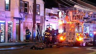 WOODBRIDGE - Structure Fire on Oak Tree Road