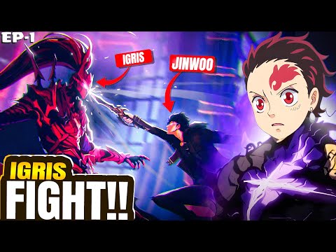 Sung Jin-woo Vs Igris The Red [InsaNe Battle ] Episode 1- Im Totally Weakest!! 😮‍💨