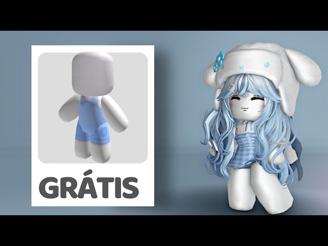 NOVA SKIN DO ROBLOX!  NOVO MINI AVATAR GRÁTIS! COMO FICAR PEQUENO DE GRAÇA  NO ROBLOX!🥳 