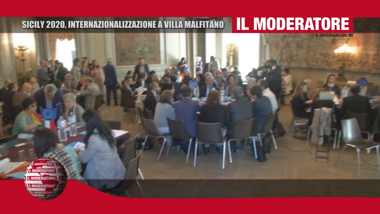 sicilian mafia IL MODERATORE - SICILY 2020, INTERNAZIONALIZZAZIONE A VILLA MALFITANO