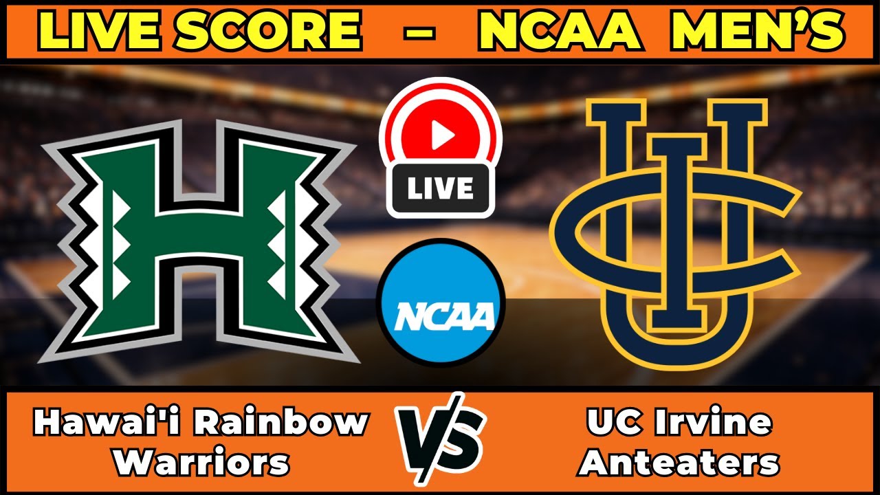 🔴 LIVE: Hawai'i at UC Irvine | NCAA Men's Basketball Scoreboard | Jan 29 | Big West Rematch