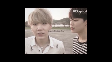 jk i think yoongi fell first and also harder #yoonmin #bts #jimin #yoongi #jiyoon #yoonminisreal