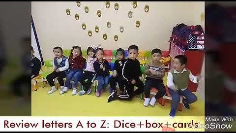 119- ESL flashcards game alphabets review (A to Z)