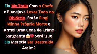 Fingi Minha Morte e Armei Uma Cena de Crime Sangrenta Pra Me Vingar da Traição 😱💔 - traição reddit