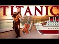 Titanic my heart will go on  cline dion violin cover cristina kiseleff 