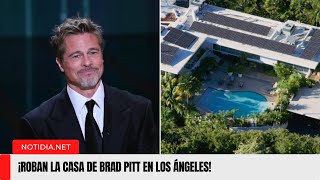 Brad Pitt sufre robo en su casa de Los Ángeles mientras promociona su nueva película