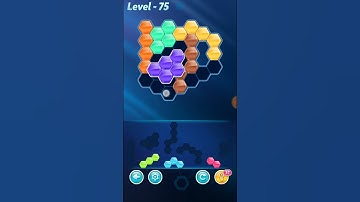 Block Hexa Puzzle Specialist Level 75 Walkthrough