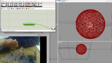 Grasshopper Parametric Modelling with Firefly & Arduino Stimuli Test 1