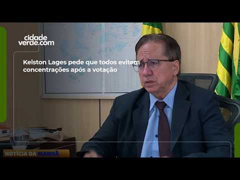Kelston Lages urges everyone to avoid crowds after voting