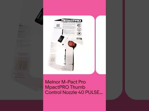 Melnor M-Pact Pro MpactPRO Thumb Control Nozzle 40 PULSE Sec LIFETIME WARRANTY by Christopher Garza