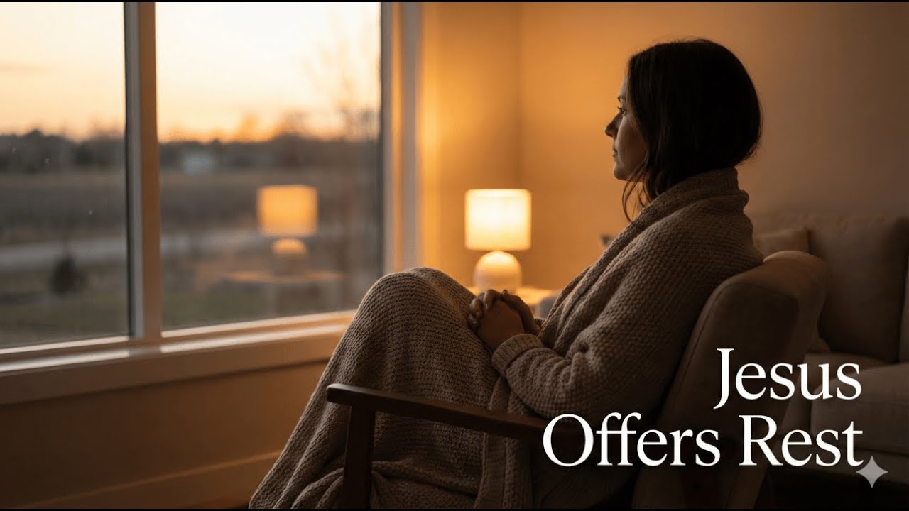 A Gentle Word from Jesus for When Your Heart Is Tired