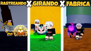 Passei 24 Horas Rastreando + Girando + Farmando Raid Fábrica no Blox Fruits