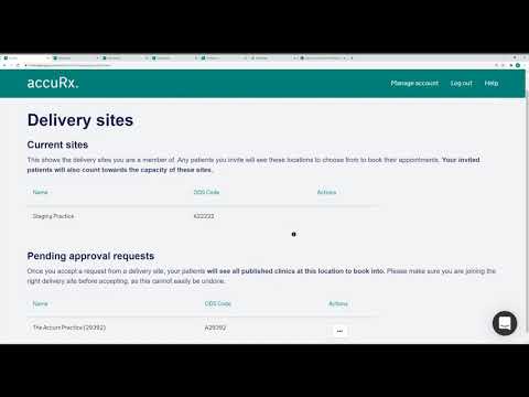 accuBook - how to get started with multi-site