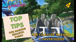 #4 4m Coaster Method  Planet Coaster Tutorial  Realistic Looking Parks in Planet Coaster