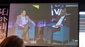 Walmart CEO Doug McMillion and Chief Culture, Diversity and Inclusion Ben Hassan talking on Walmart