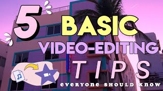 5 BASIC VIDEO EDITING TIPS EVERYONE SHOULD KNOW | ITSFRIDA screenshot 3