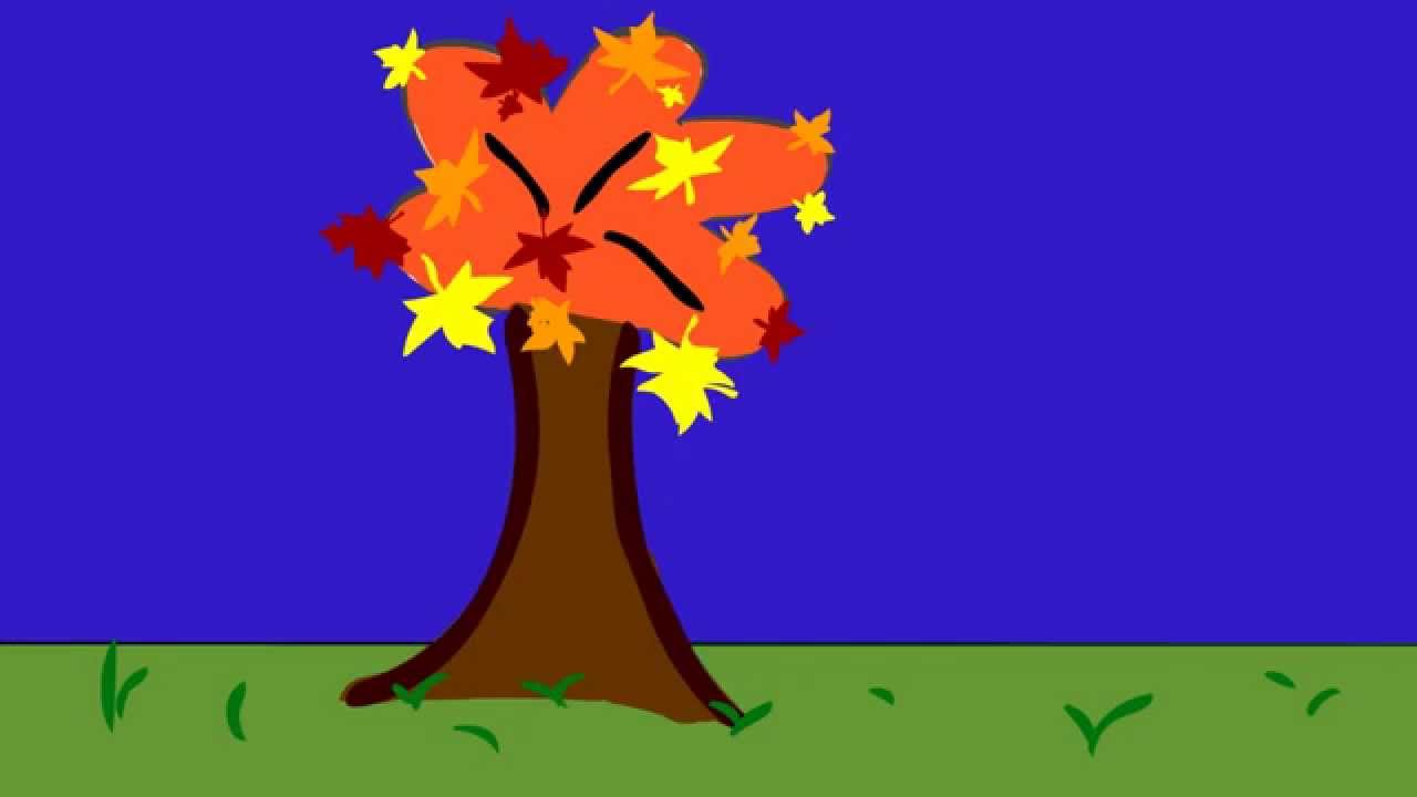 Falling Leaves Animation - YouTube