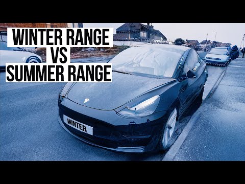 Tesla Model 3 Cold Weather Range