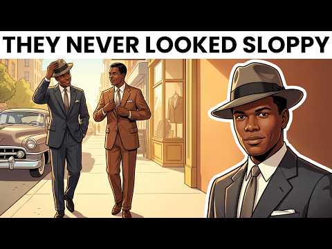 Why Black Men Always Looked Sharp in the 1950s (The Forgotten Dress Code)