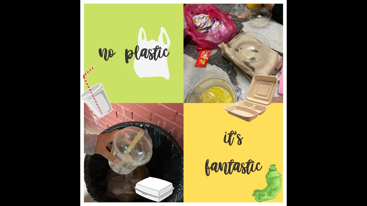 No Plastic It’s Fantastic; A Plastic Food Packaging Pollution