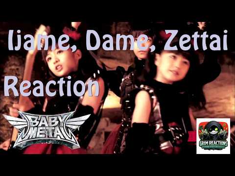Grim Reacts | BABYMETAL - Ijime, Dame, Zettai | First Music Video Reaction