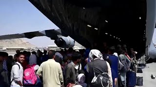 Race to evacuate people out of Afghanistan