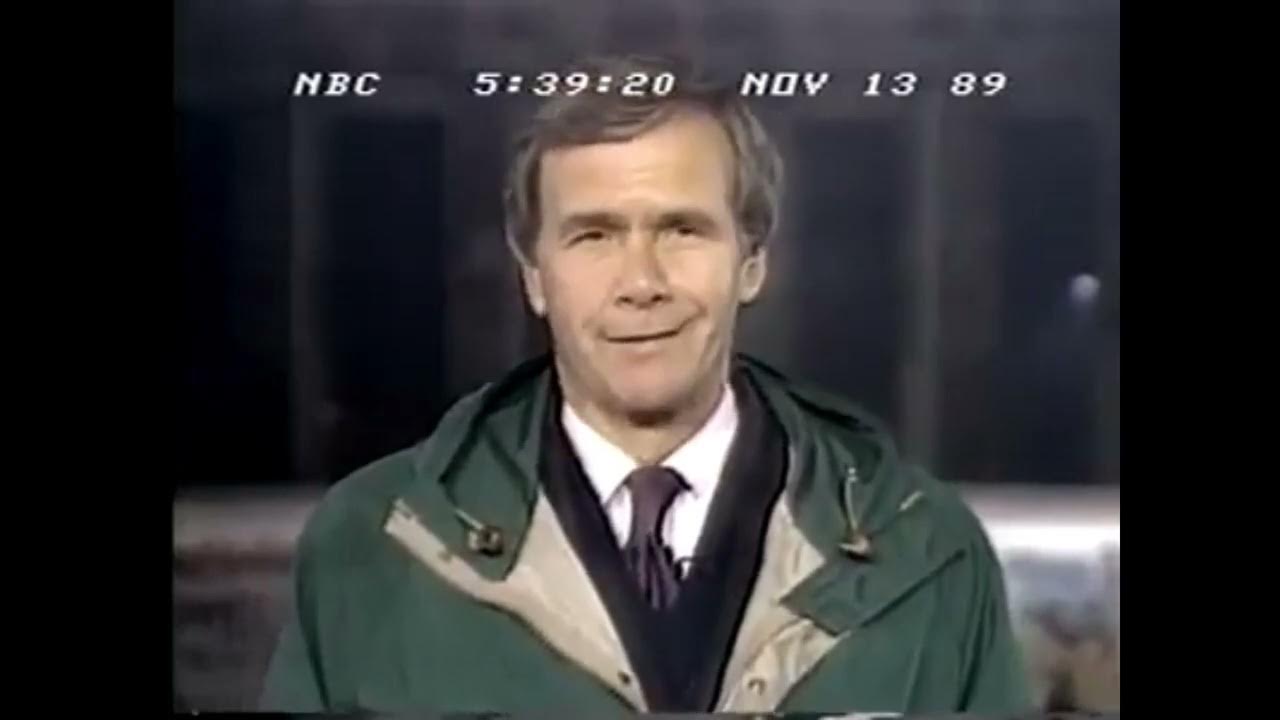 NBC Nightly News November 13, 1989 YouTube