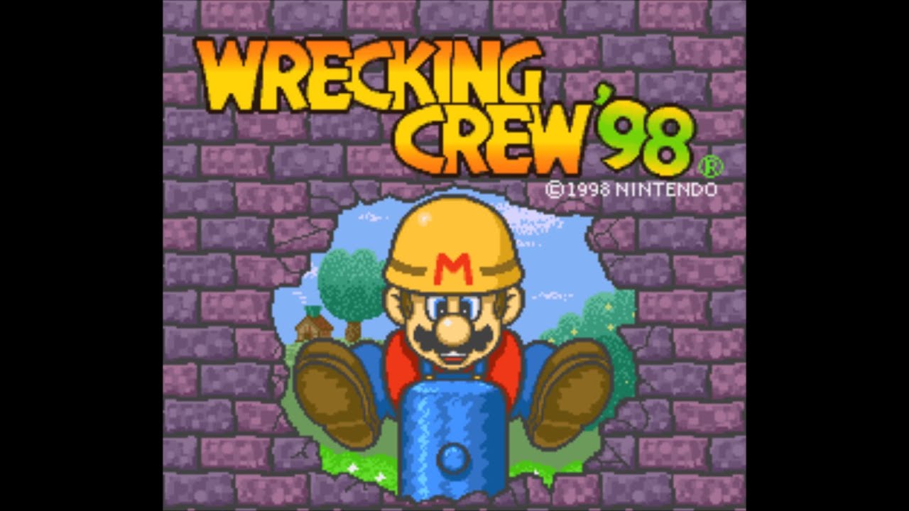 Wrecking Crew '98 Review for the SNES by John Gage - YouTube