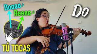 este vídeo dura 200 segundos y TÚ TOCAS MI VIOLÍN clicando los nº del teclado (vídeo interactivo)